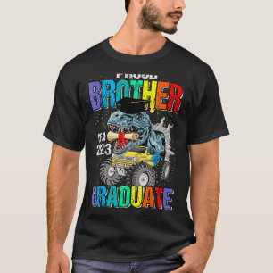 Proud Brother van een 2023 Afstuderen Monster Truc T-shirt