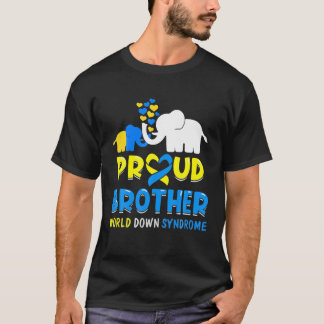 Proud Brother World Down Syndrome Awareness Day El T-shirt