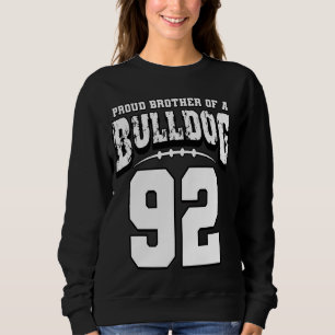 Proud Bulldog Football Broer van speler 92 Trui