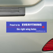 Proud Bumpersticker (Op auto)