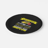 Proud Bus Driver Papieren Bordje (Gekanteld)