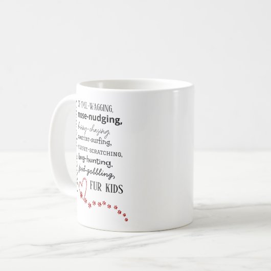 Proud Cat & Dog Momma Coffee Mug (Devant gauche)