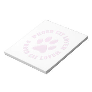Proud Cat Lover Notitieblok