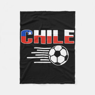 Proud Chile Soccer Lovers Jersey Pride Chilean Foo Fleece Deken
