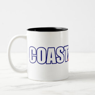Proud Coast Guard Grandpa Tweekleurige Koffiemok