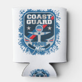 Proud Coast Guard Mam Blikjeskoeler (Achterkant)