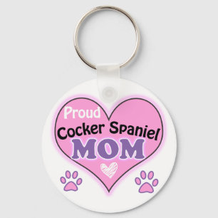 Proud Cocker Spaniel Ma Sleutelhanger