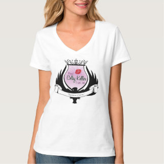 Proud Colby Keller FanGirl V-nek T-shirt