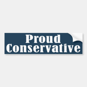 Proud Conservative Bumpersticker