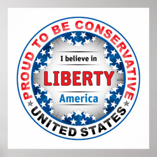 Proud Conservative Poster
