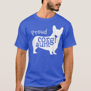 Proud Corgi Tunt Funny Moederdag Hondenliefhebber T-shirt