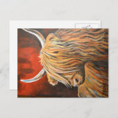 Proud Cow Briefkaart (Voorkant / Achterkant)