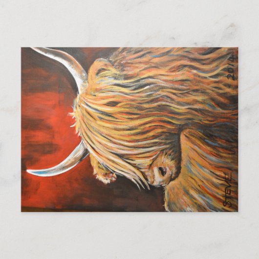 Proud Cow Briefkaart (Voorkant)