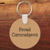 Proud Curmudgeon Sleutelhanger (Voorkant)
