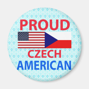 Proud Czech American Magneet
