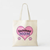 Proud Dachshund Mam Tote Bag (Achterkant)