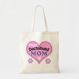 Proud Dachshund Mam Tote Bag