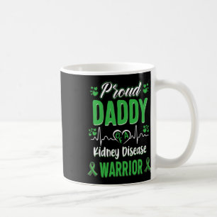Proud Daddy Nierziekte Warrior Awareness Ribbo Koffiemok