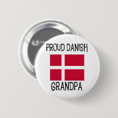 Proud Danish Grandpa Ronde Button 5,7 Cm (Voorkant /achterkant)