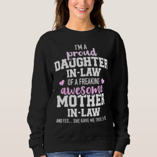 Proud Daughter-in-law van een vrijmakende Geweldig Trui