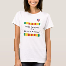 Proud Daughter Vietnam Veteran T-Shirt