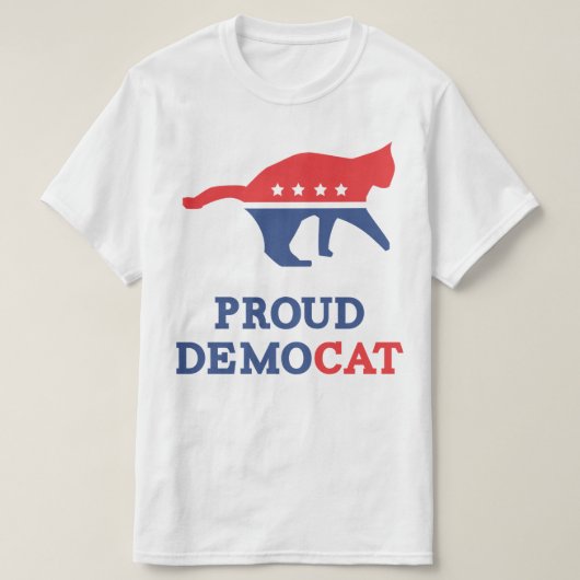 Proud DemoCat T-shirt (Design voorkant)