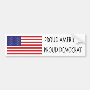 Proud Democraat Bumpersticker