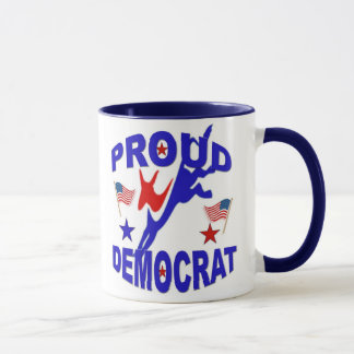 Proud Democraat Coffee Mok