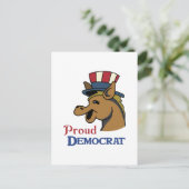 PROUD DEMOCRAT BRIEFKAART (Staand voorkant)