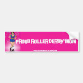 Proud Derby mama Bumpersticker (Voorkant)