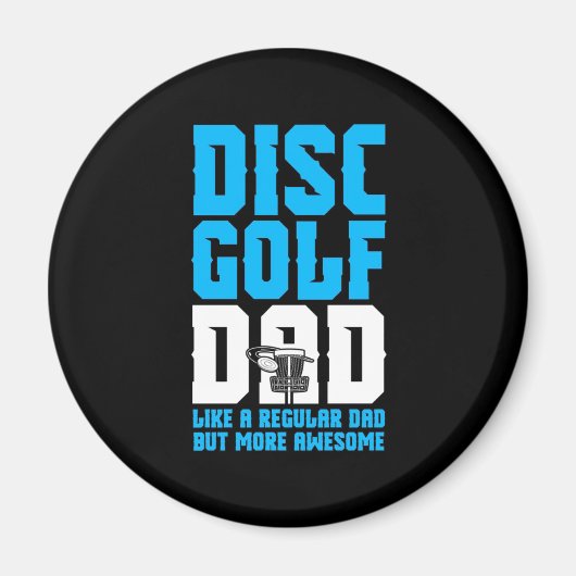 Proud Disk Golf Dad Magneet (Voorkant)