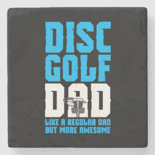 Proud Disk Golf Dad Stenen Onderzetter