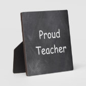 Proud docer Chalkboard Design Gift Idee Fotoplaat (Voorkant)
