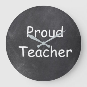 Proud docer Chalkboard Design Gift Idee Grote Klok