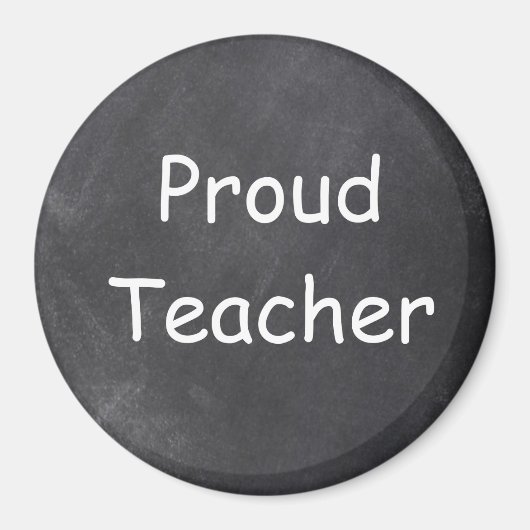 Proud docer Chalkboard Design Gift Idee Magneet (Voorkant)