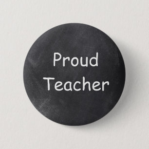 Proud docer Chalkboard Design Gift Idee Ronde Button 5,7 Cm