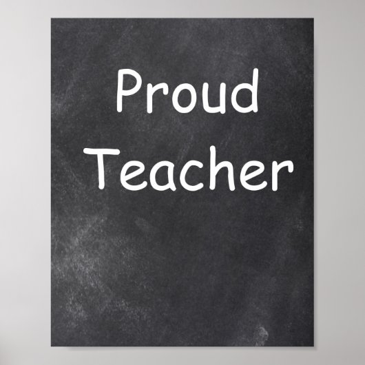 Proud docer-chalkboard ontwerpklasse Decoratie (Voorkant)