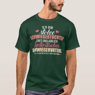 Proud-dochter in de wet van een fantastische vader t-shirt
