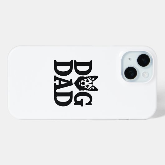 Proud Dog Dad Apparel & Accessories Case-Mate iPhone Case (Achterkant (horizontaal))