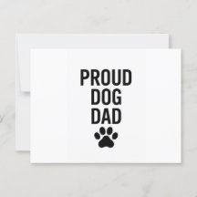 Proud Dog Dad - Funny Pet Lover Gift voor mannen