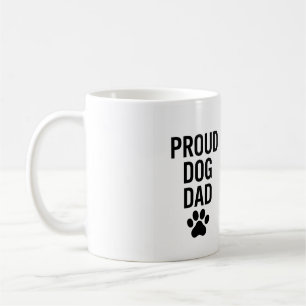 Proud Dog Dad - Funny Pet Lover Gift voor mannen Koffiemok