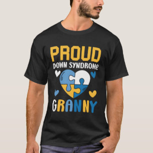 Proud Down Syndroom Granny Extra chromosoom oma T-shirt