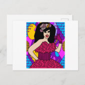 Proud Drag Queen geïnspireerd Briefkaart (Voorkant / Achterkant)