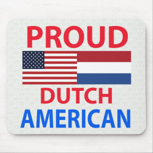 Proud Dutch American Muismat
