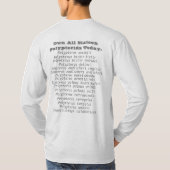 Proud Eigenaar van Polypterus T-shirt (Achterkant)
