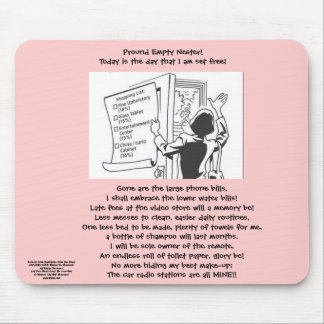 Proud Empty Nester Mousepad Muismat