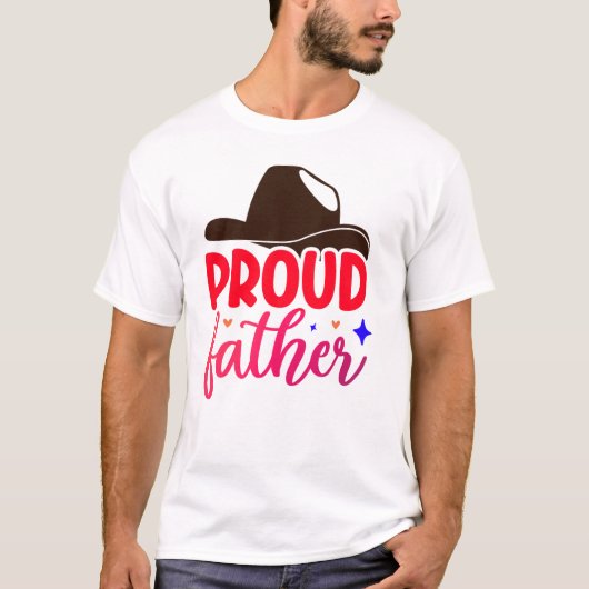 Proud Father T-shirt (Voorkant)