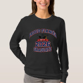 Proud Fiancee of a 2026 Graduation | Varsity T-shirt (Voorkant)