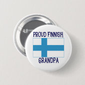 Proud Fins opa Ronde Button 5,7 Cm (Voorkant /achterkant)