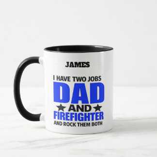 Proud Firefighter Dad Mok